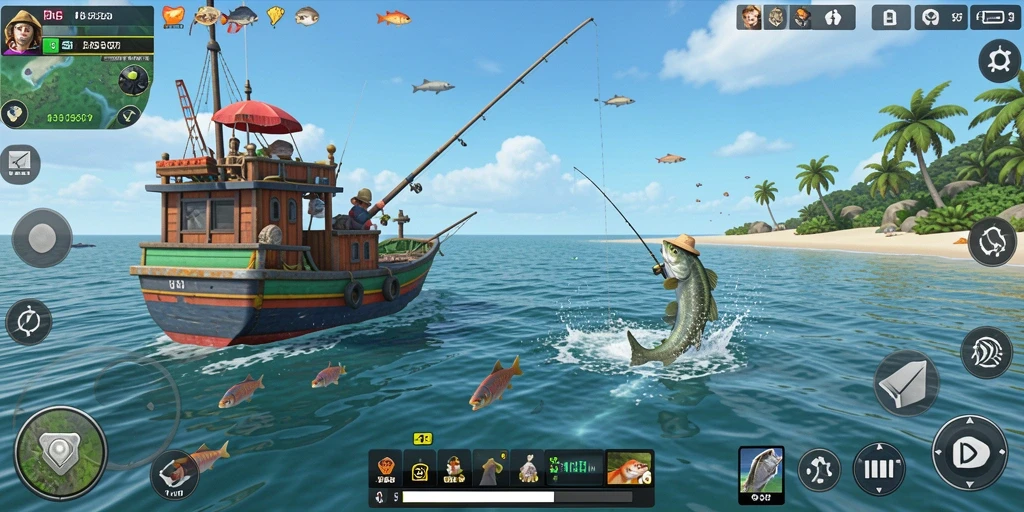 Tangkapan ikan besar di 93337 dengan pemandangan laut yang menenangkan.