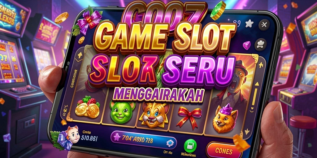 Screenshot C0077 menampilkan gameplay Slot yang mengasyikkan dan penuh warna.