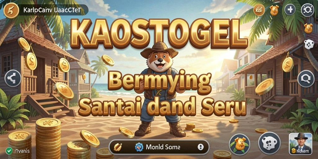 Gameplay seru dan santai di KAOSTOGEL.