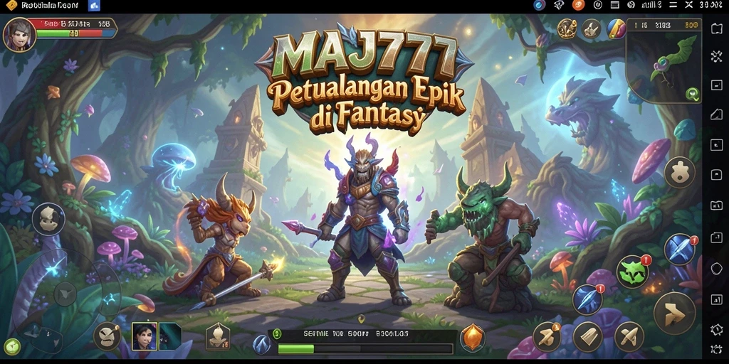 Gameplay seru dengan pertarungan epik di MAJ777.
