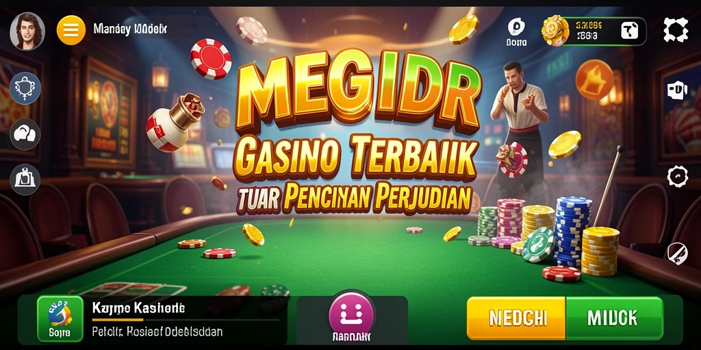 Gameplay MEGAIDR yang mendebarkan dan menantang.