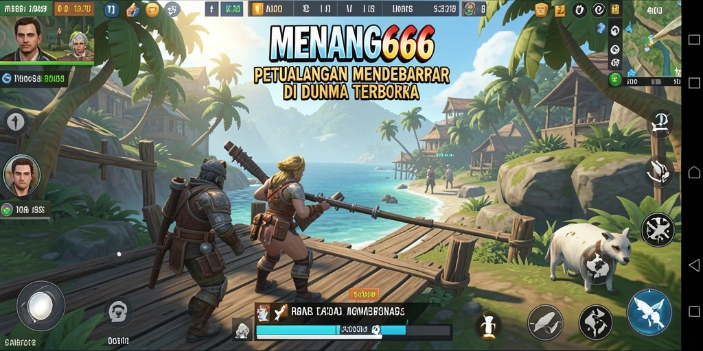 Tampilan gameplay <strong>MENANG666</strong> yang menakjubkan menampilkan kebebasan eksplorasi tanpa batas.