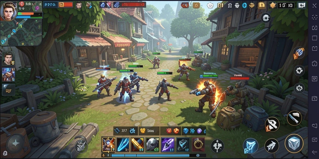 Tampilan gameplay menarik dengan strategi yang mendalam di PP7.