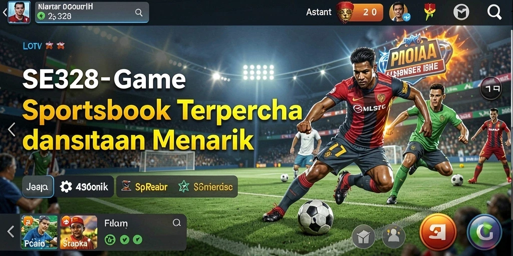 Screenshot SE328 menampilkan pengalaman taruhan olahraga yang mendebarkan.